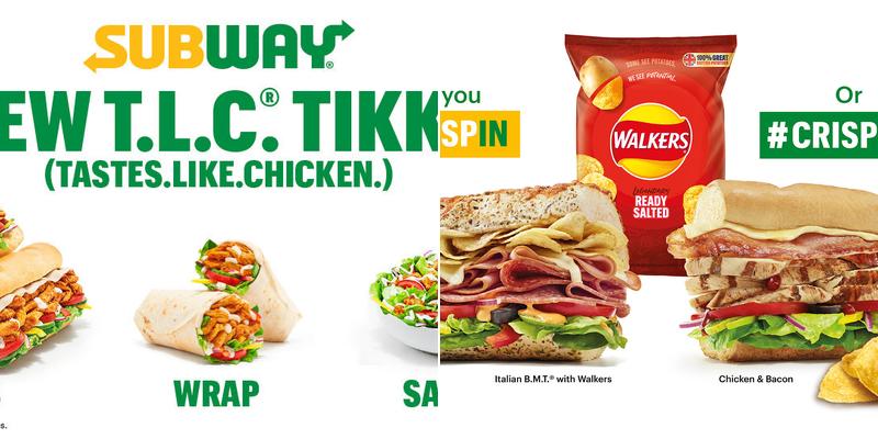 SUBWAY Kings Lynn Menu