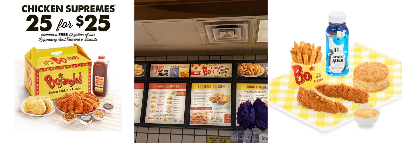 Bojangles Menu
