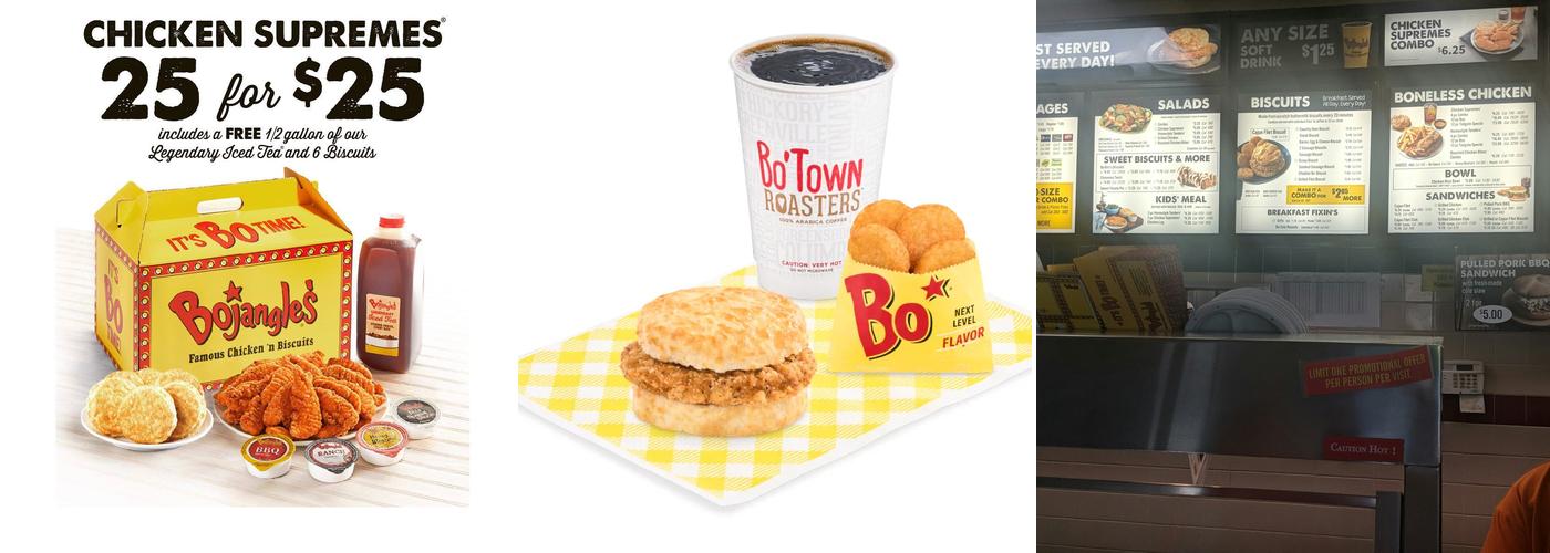 Bojangles Menu
