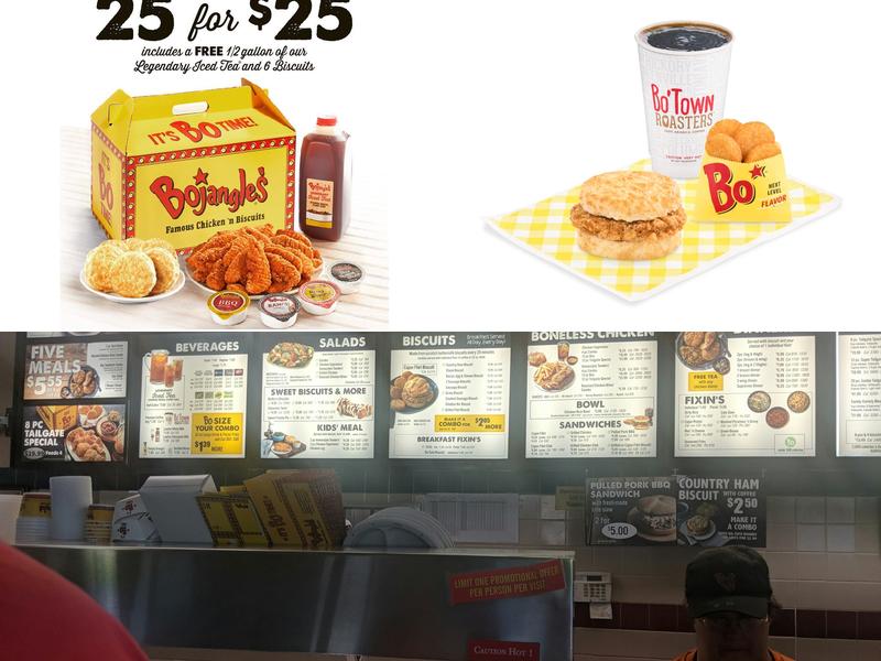 Bojangles Menu