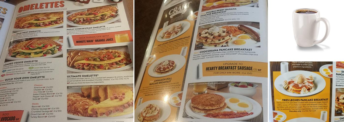Denny's Menu