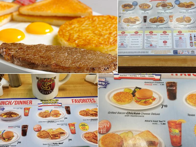 Waffle House Menu