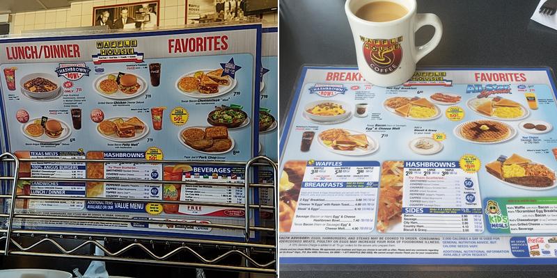 Waffle House Menu