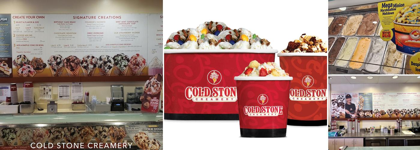 Cold Stone Creamery Menu