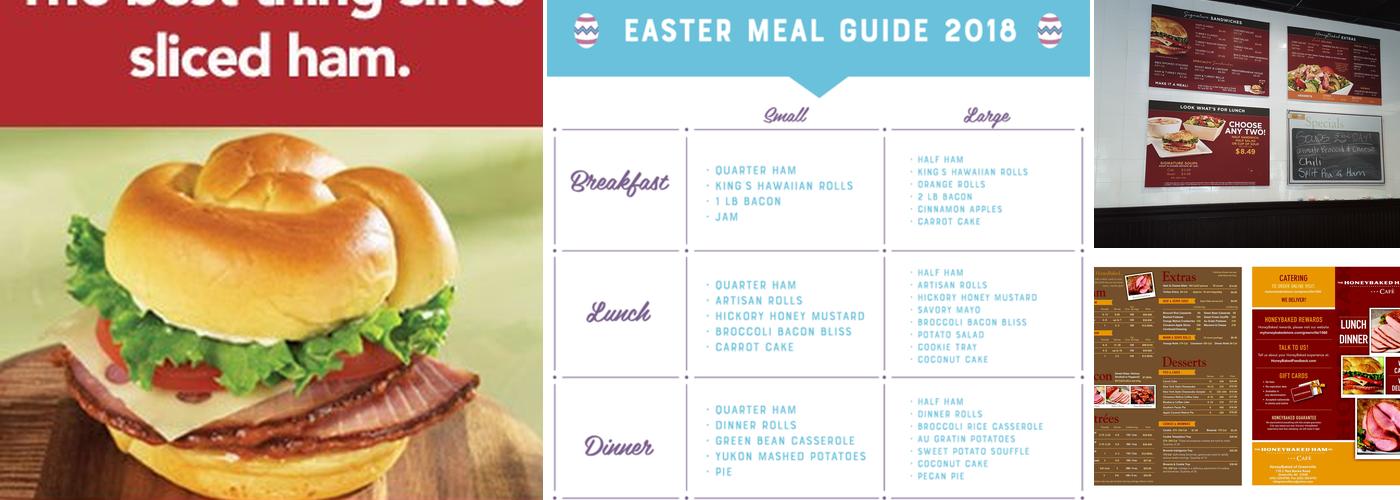 The Honey Baked Ham Company Menu