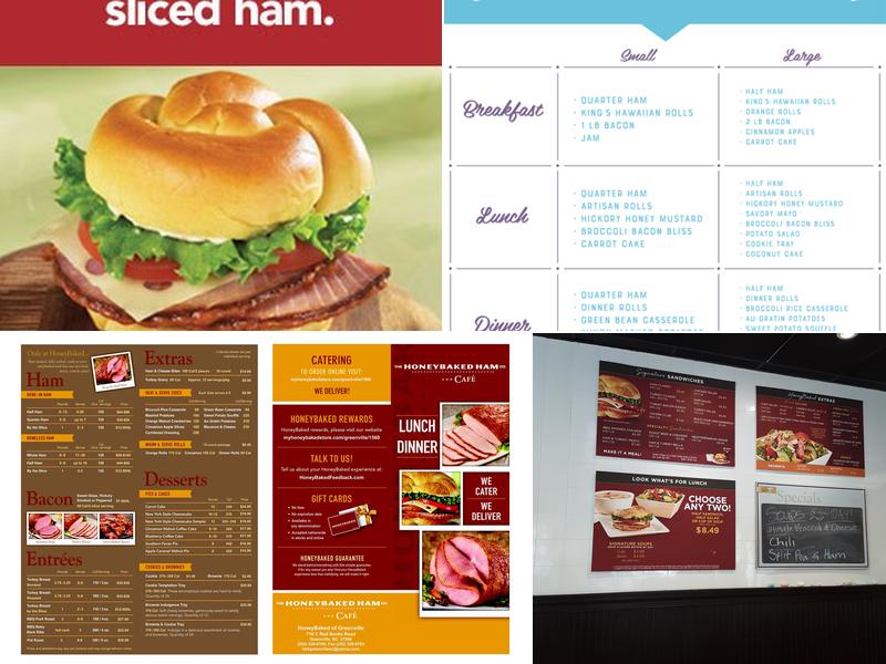 The Honey Baked Ham Company Menu