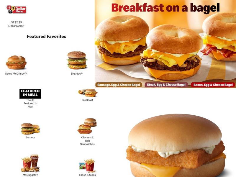 McDonald's Menu