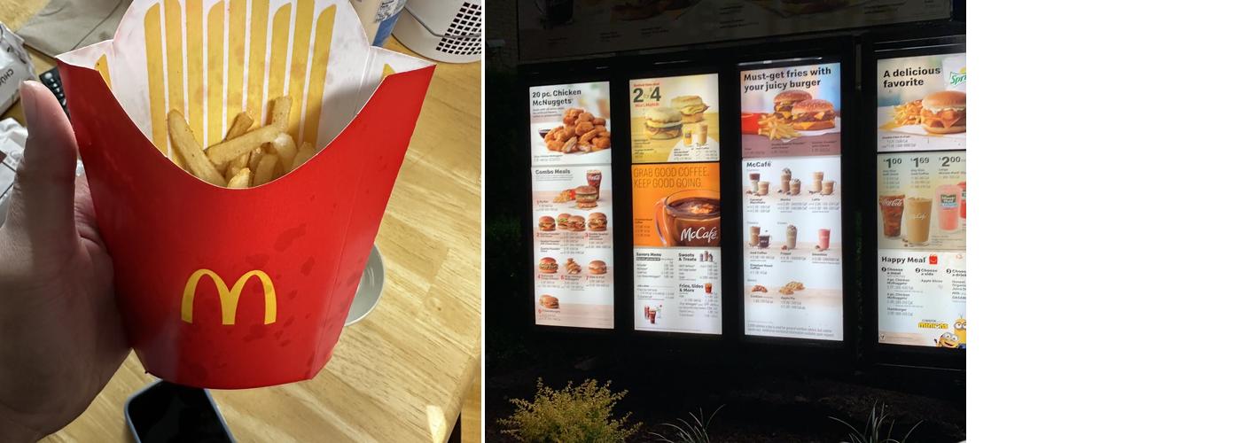 McDonald's Menu