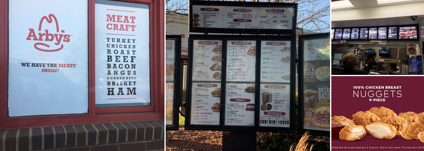 Arby's Menu