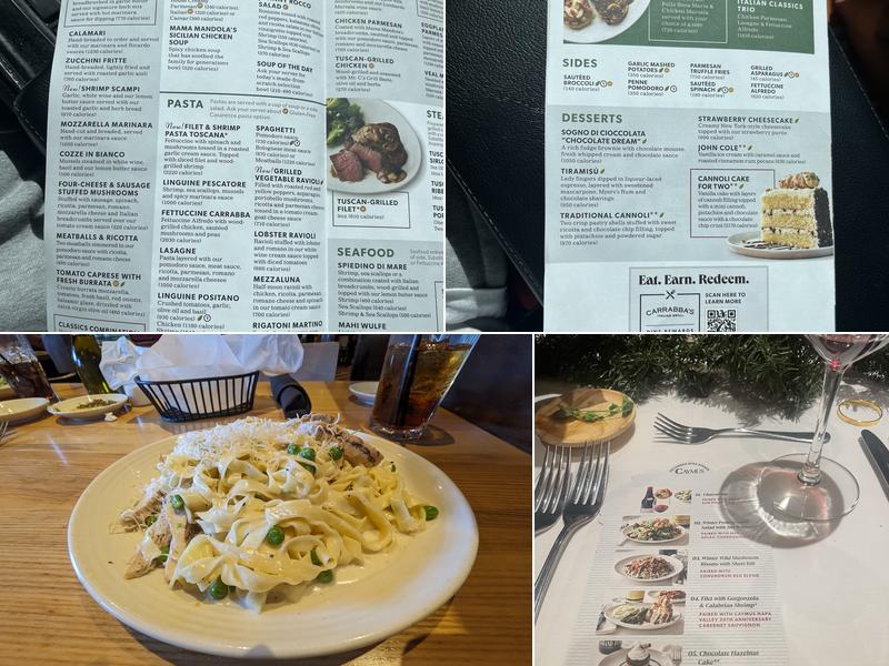 Carrabba's Italian Grill Menu