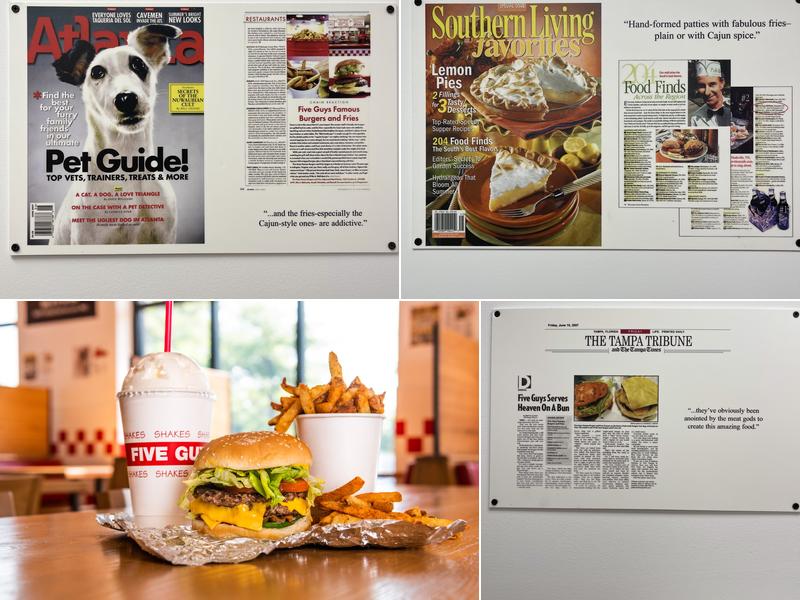 Five Guys Menu