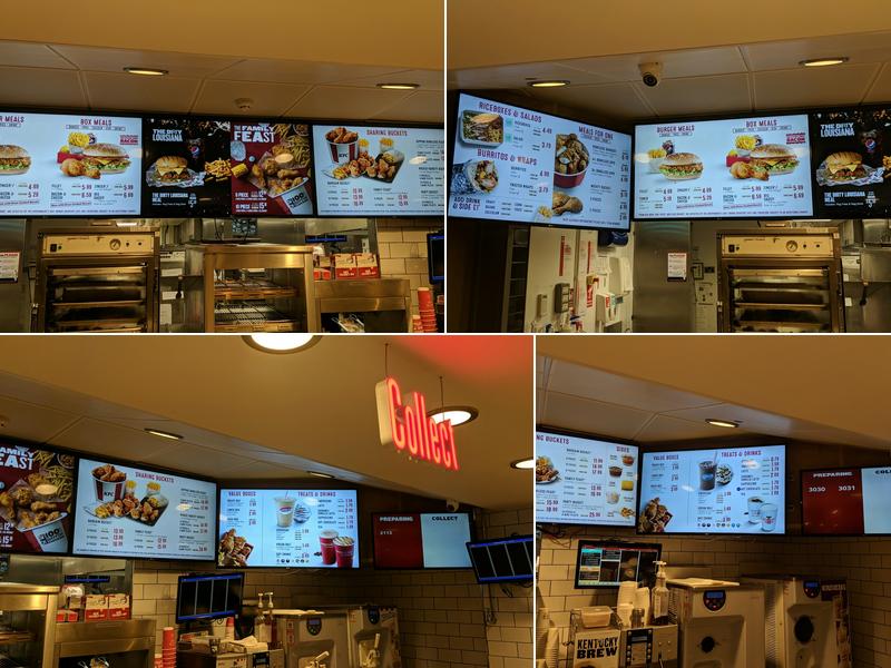 KFC Aberystwyth - Terrace Row Menu