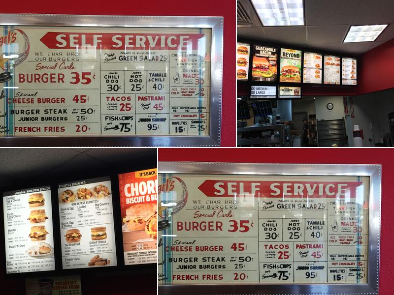Carl’s Jr. Menu