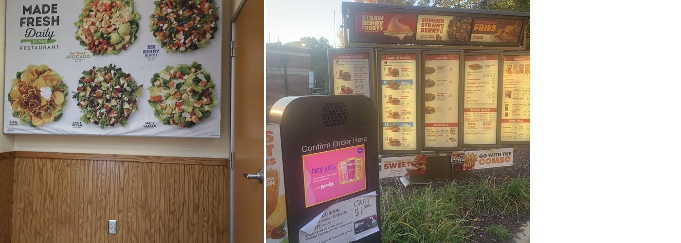 Wendy's Menu
