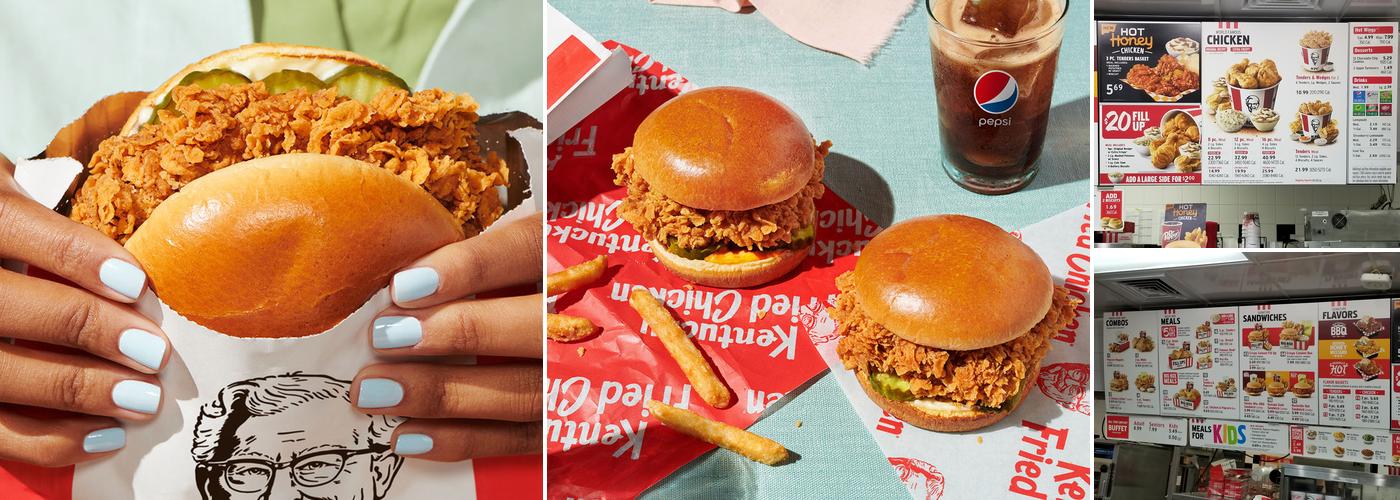 KFC Menu