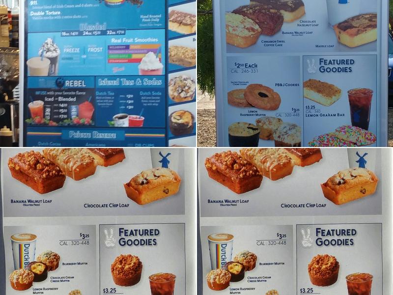 Dutch Bros Coffee Menu