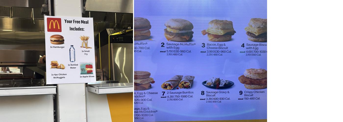 McDonald's Menu