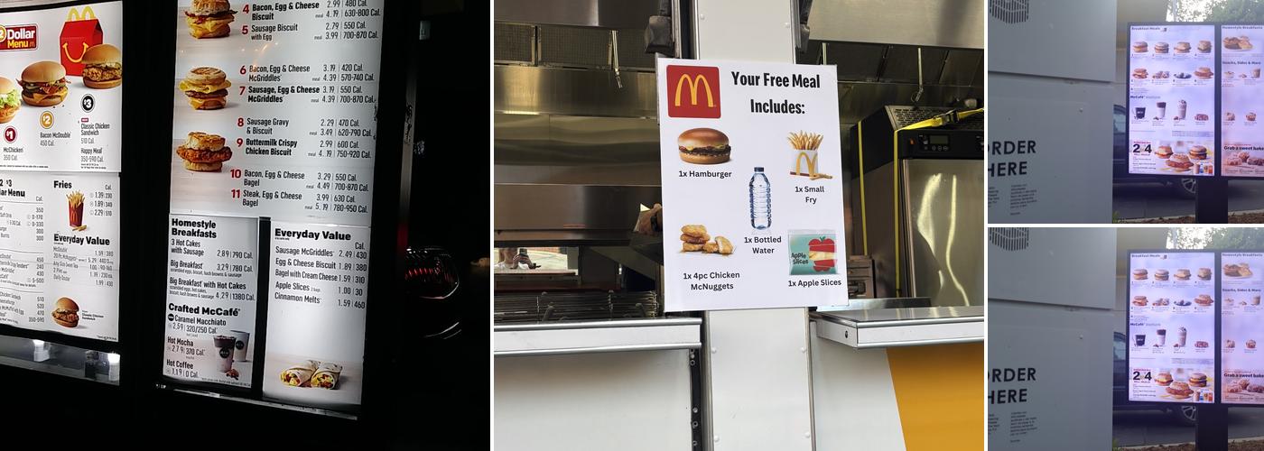McDonald's Menu