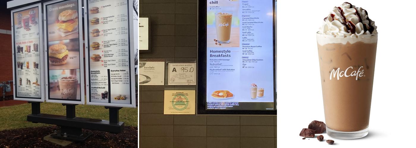 McDonald's Menu