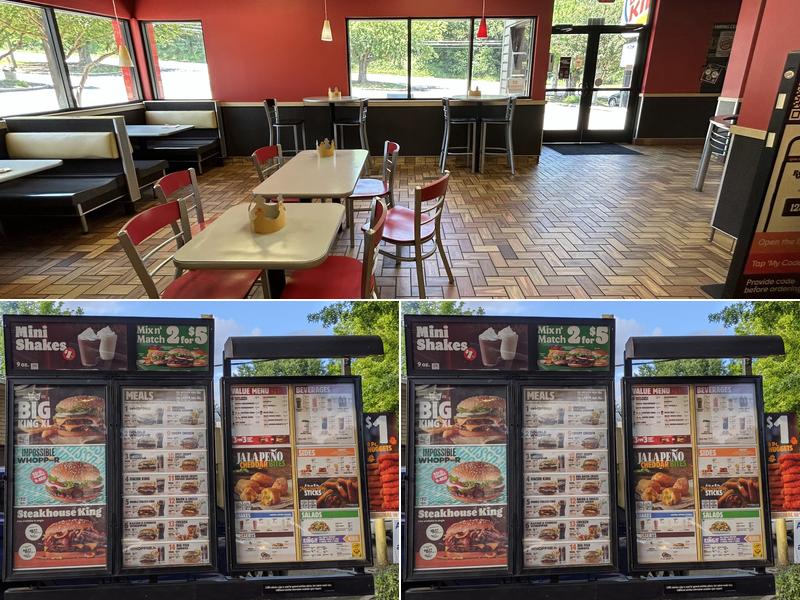 Burger King Menu