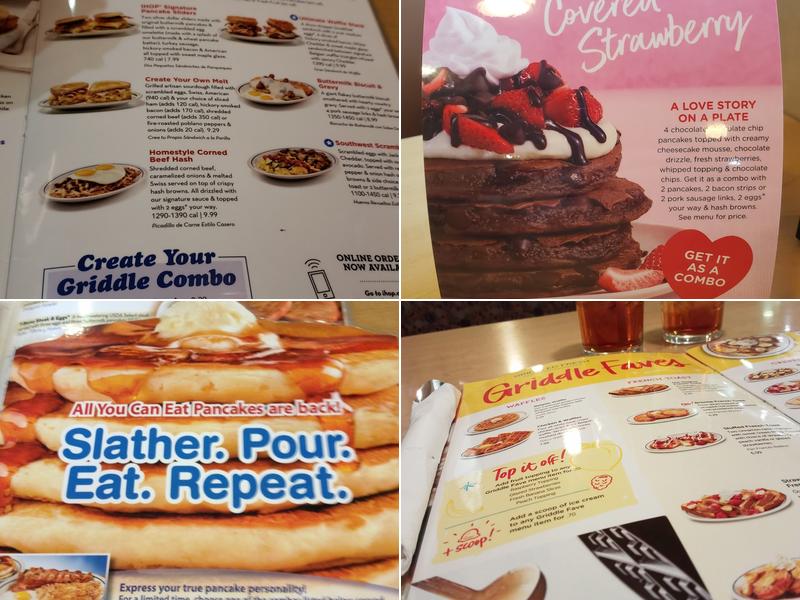 IHOP Menu