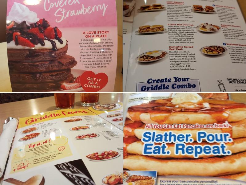IHOP Menu