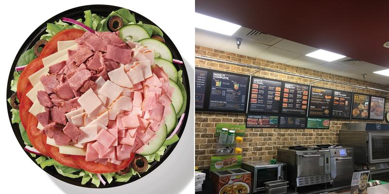 Subway Menu
