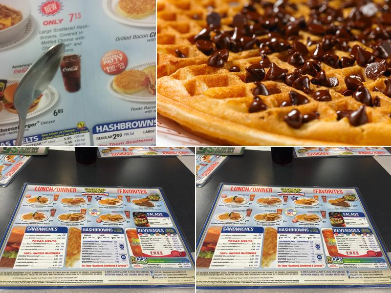 Waffle House Menu
