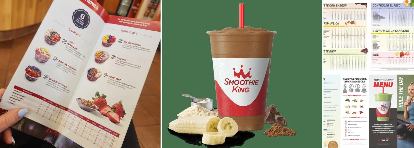Smoothie King Menu