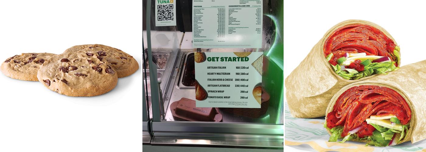 Subway Menu