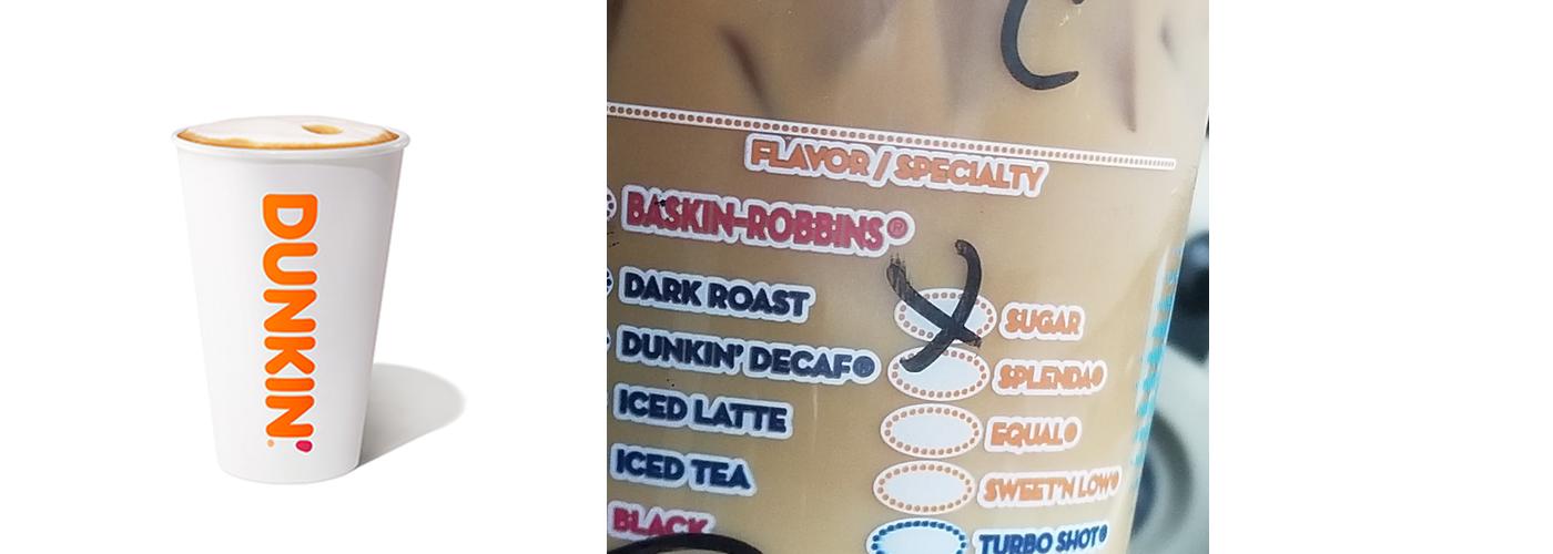 Dunkin' Menu