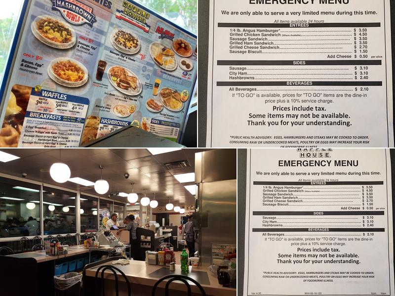 Waffle House Menu
