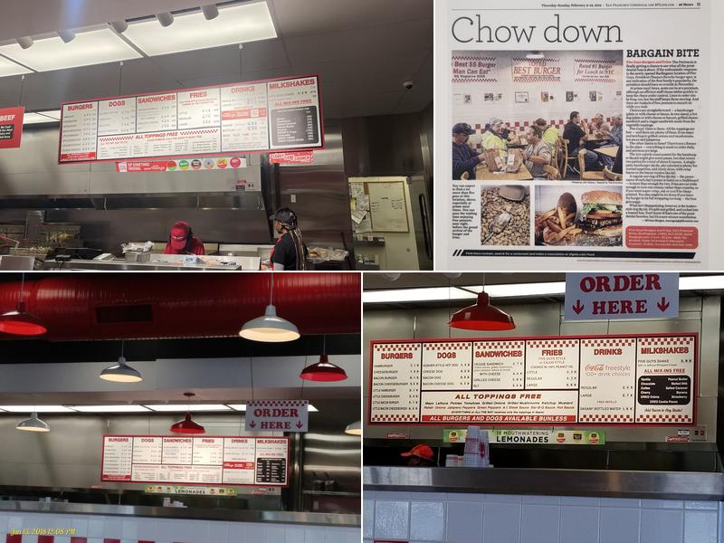 Five Guys Menu