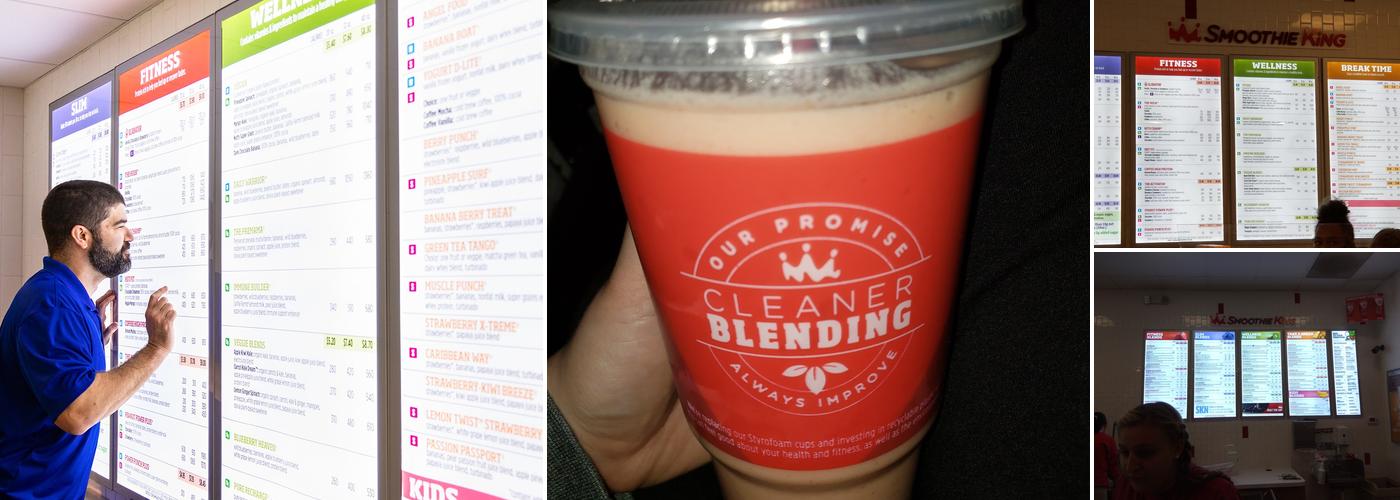 Smoothie King Menu