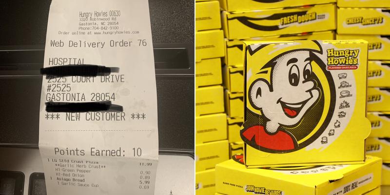 Hungry Howie's Pizza Menu