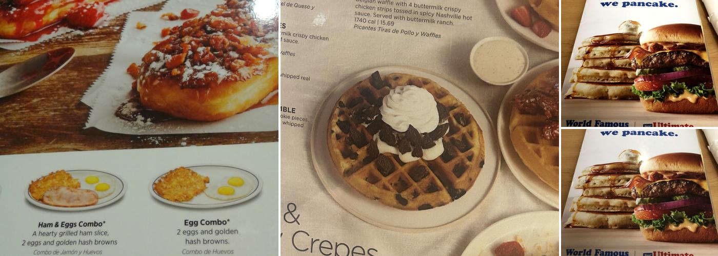 IHOP Menu