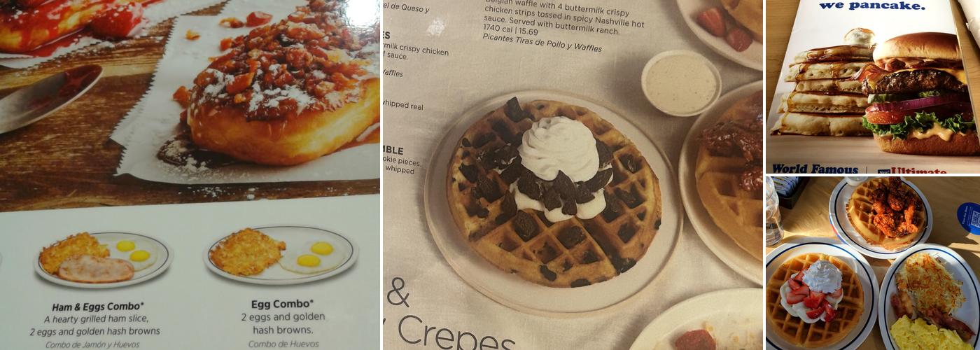 IHOP Menu