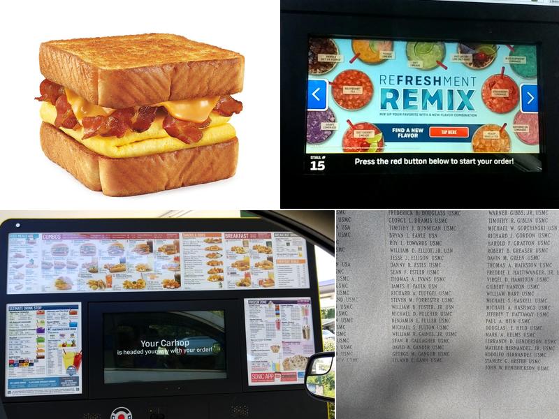 Sonic Drive-In Menu