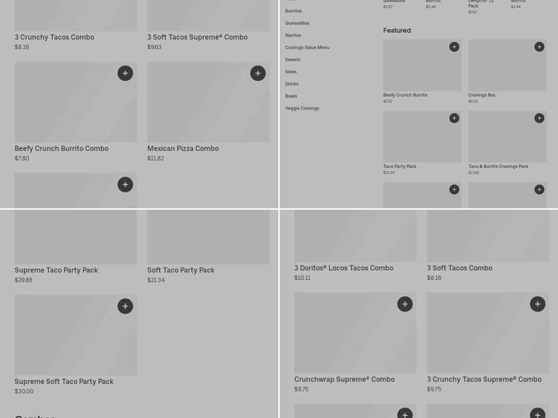 Taco Bell Menu