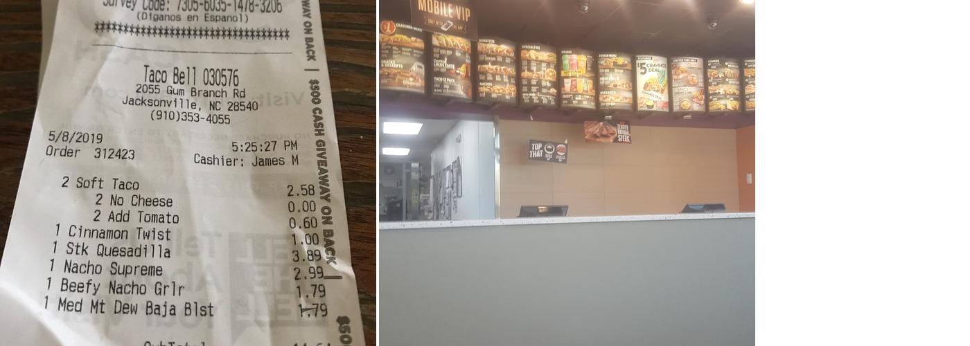 Taco Bell Menu