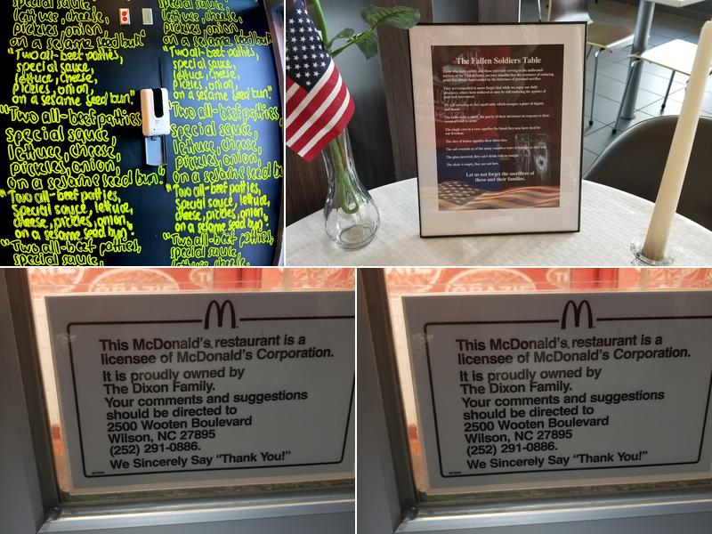 McDonald's Menu