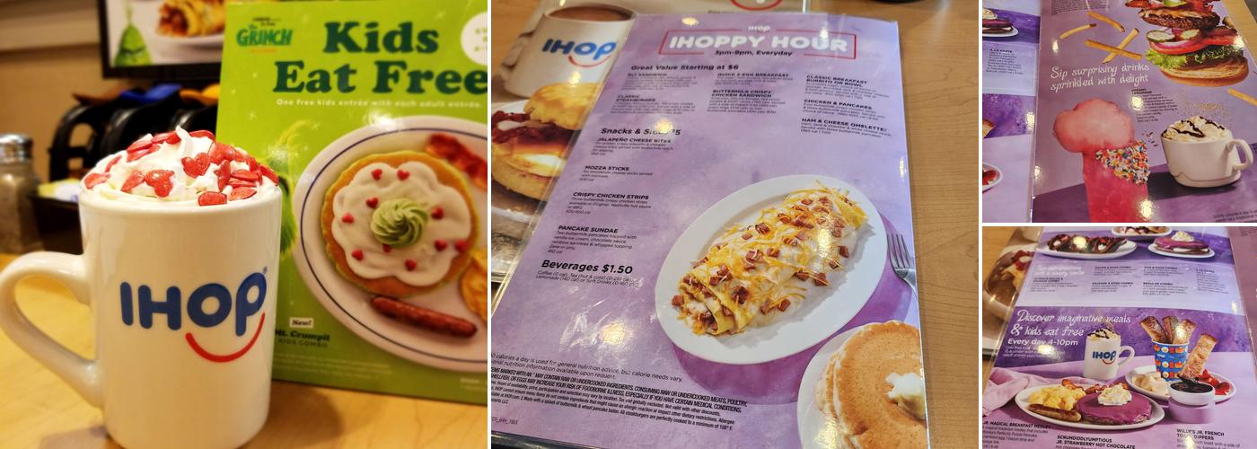 IHOP Menu