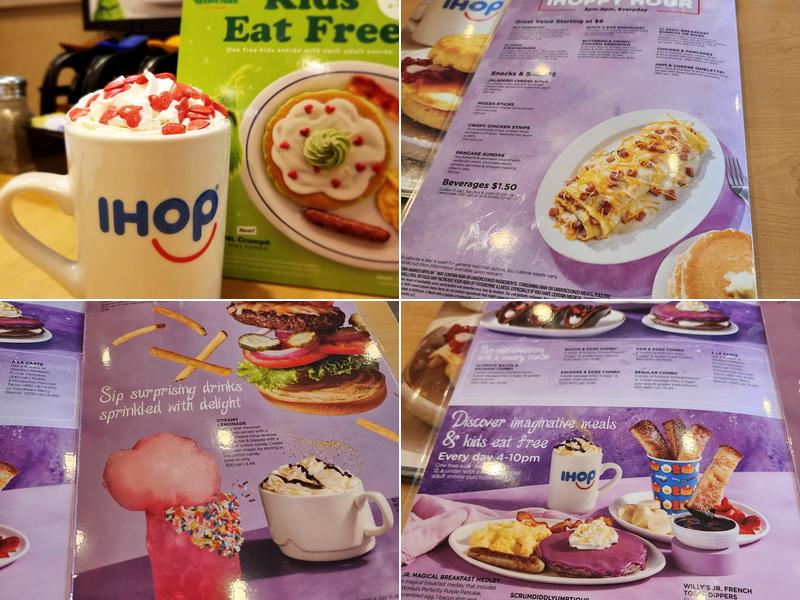 IHOP Menu