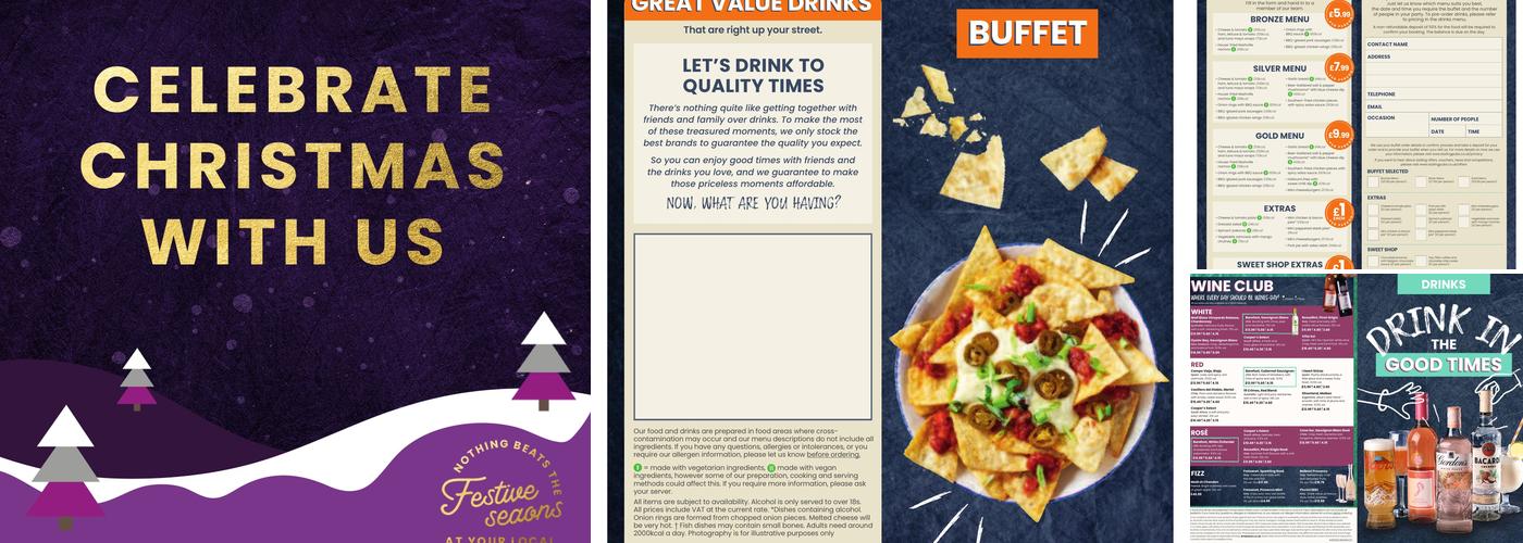 The Three Horseshoes Menu