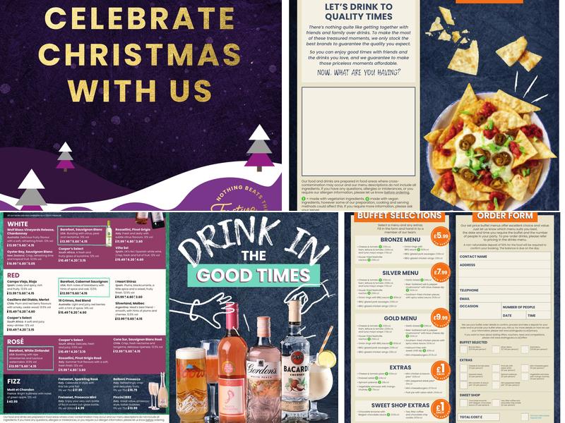 The Three Horseshoes Menu