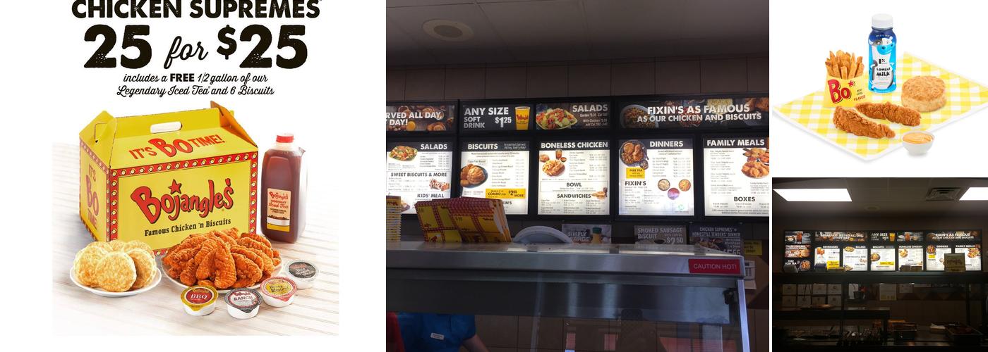 Bojangles Menu