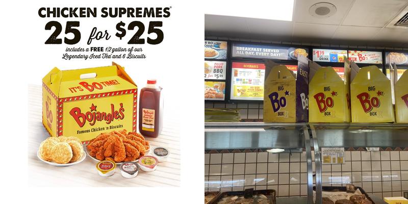 Bojangles Menu