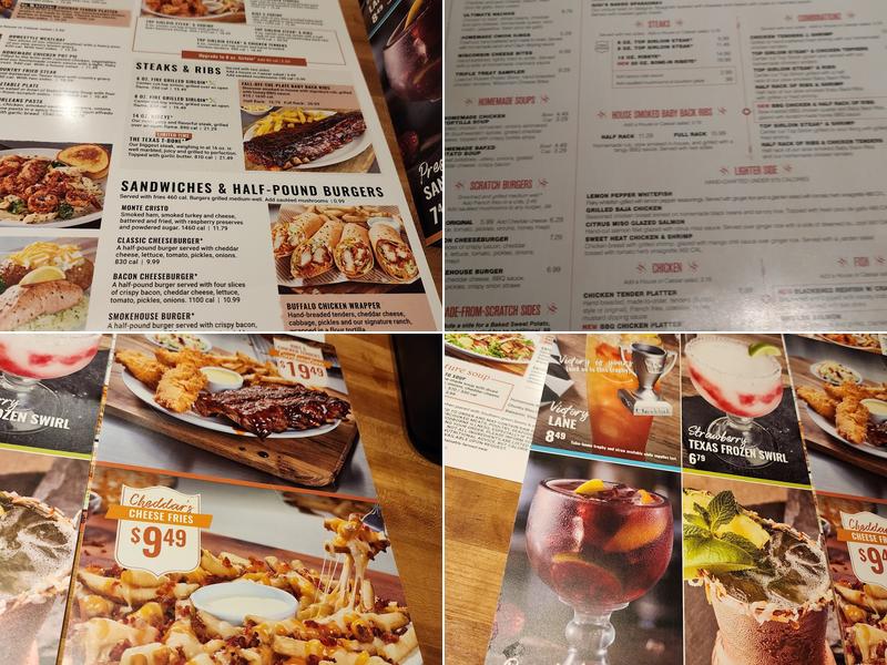 Cheddar's Scratch Kitchen Menu