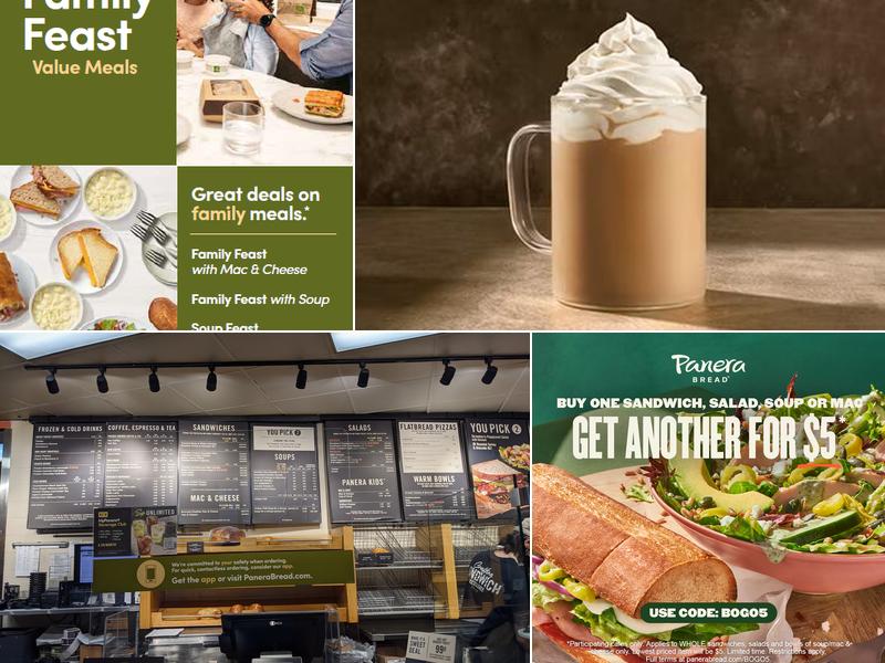 Panera Bread Menu
