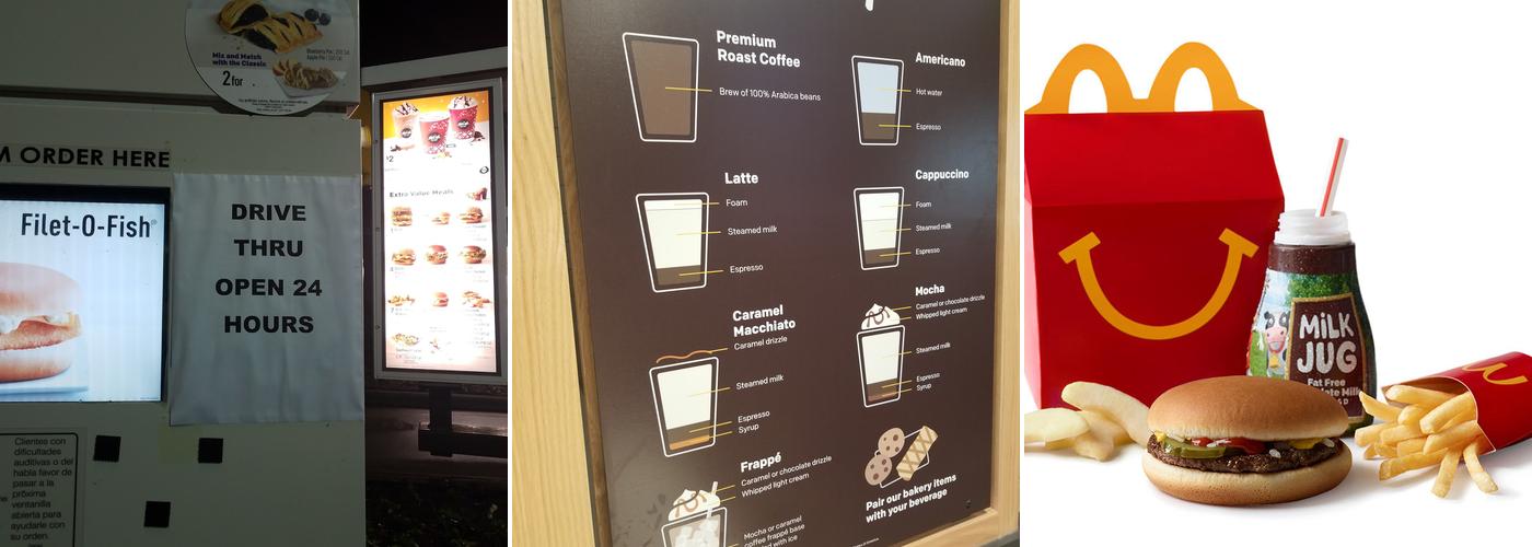 McDonald's Menu